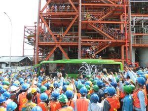 Big Leap project constructed by PEB Steel Indonesia