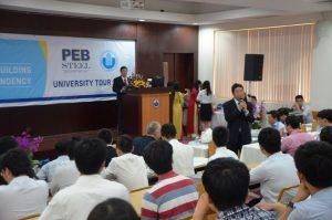 HCM-IU’s representative, Dr. Do Nhut Quang – Vice Rector made a speech