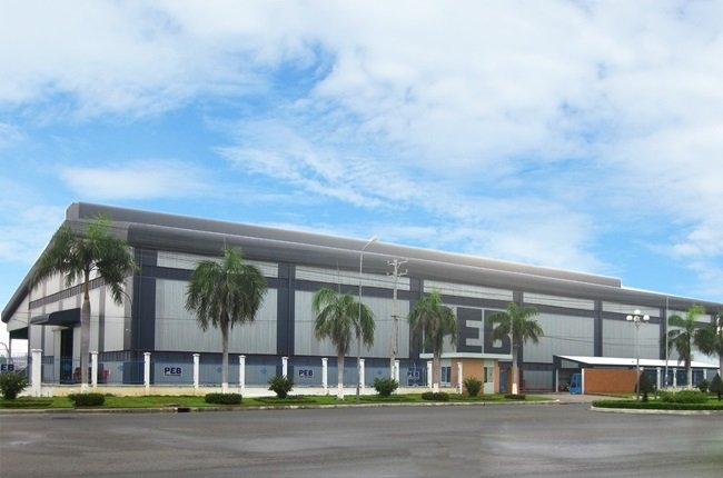 PEB Steel has a significant growth in the pre-engineered steel buildings in Vietnam.